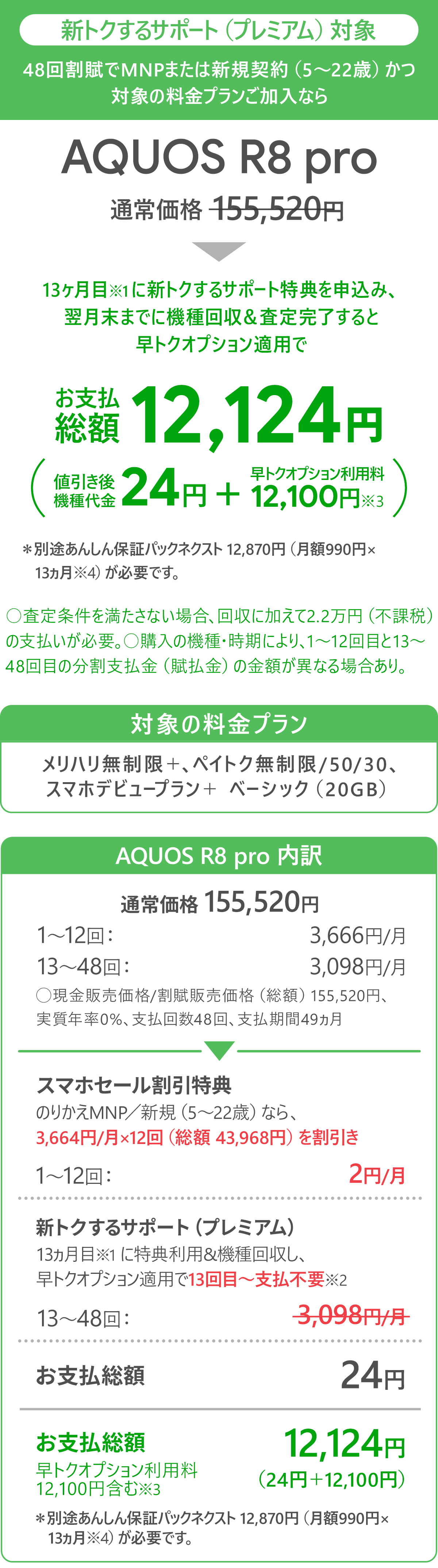 ソフトバンク「AQUOS R8 pro」が割引き！スマホセール