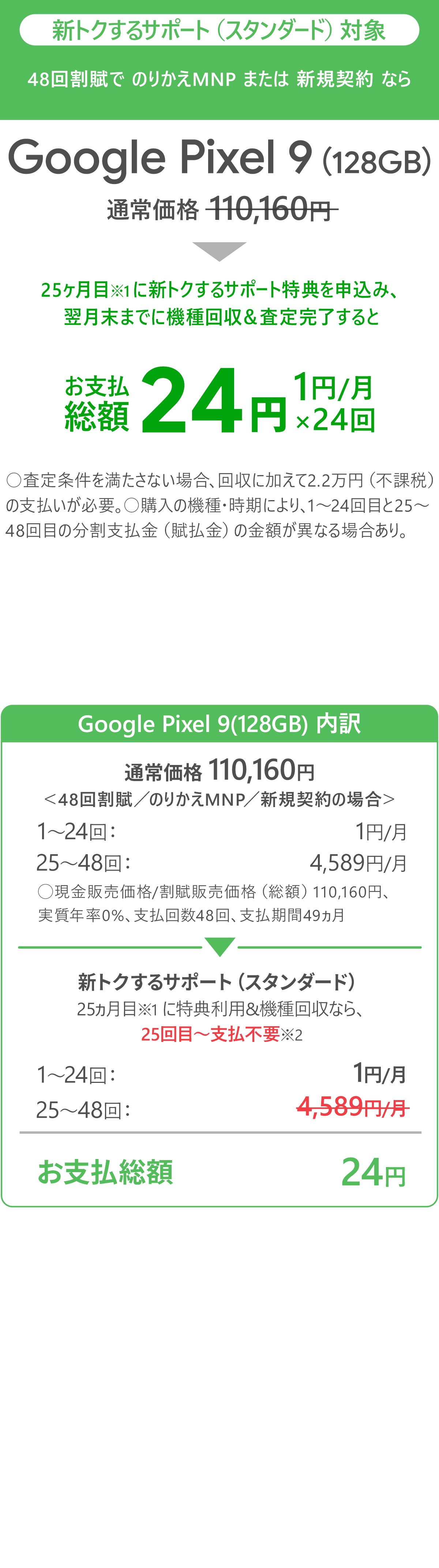 ソフトバンク「Google Pixel 9 128GB」が割引き！スマホセール